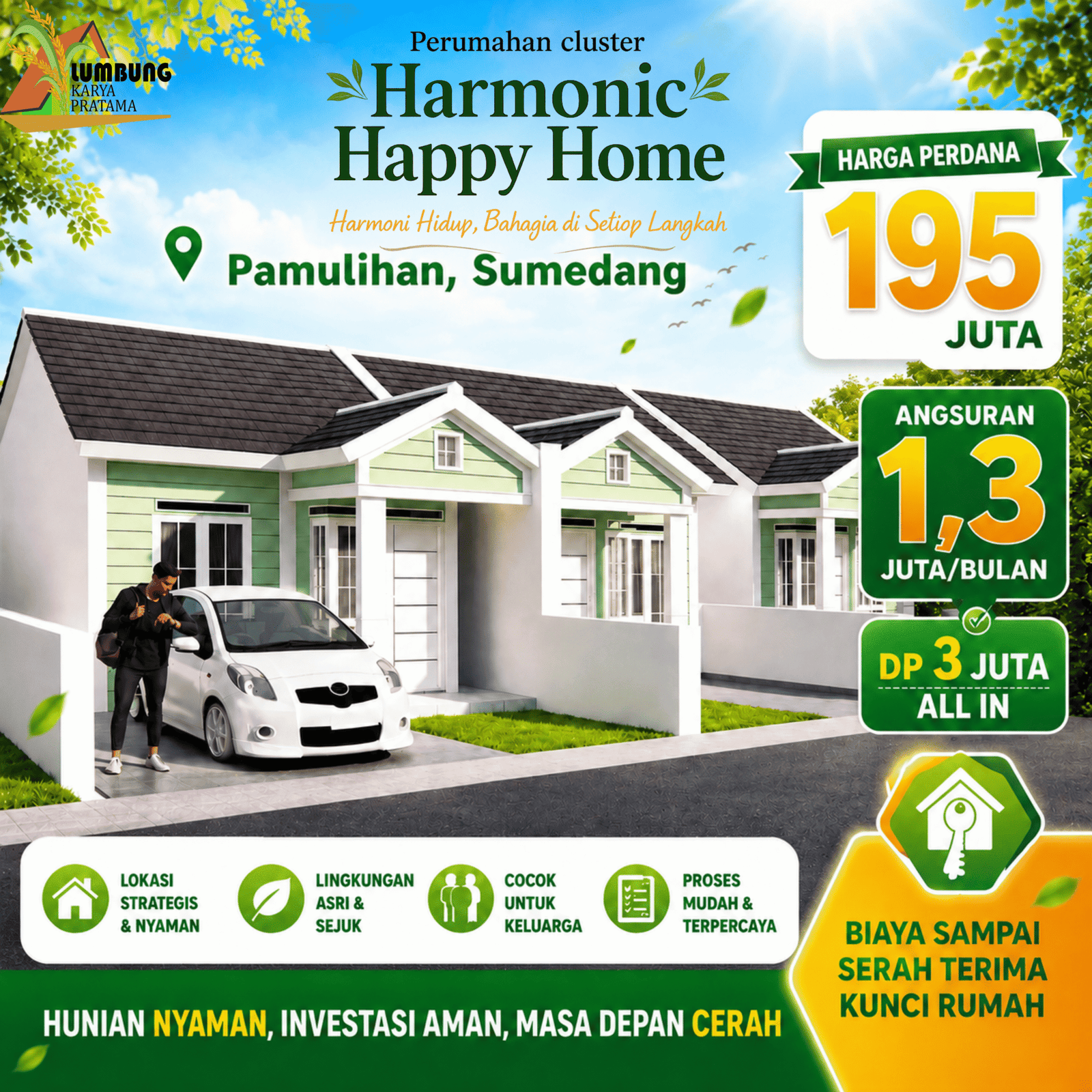Perumahan Harmonic Happy Home Tanjungsari Pamulihan Sumedang